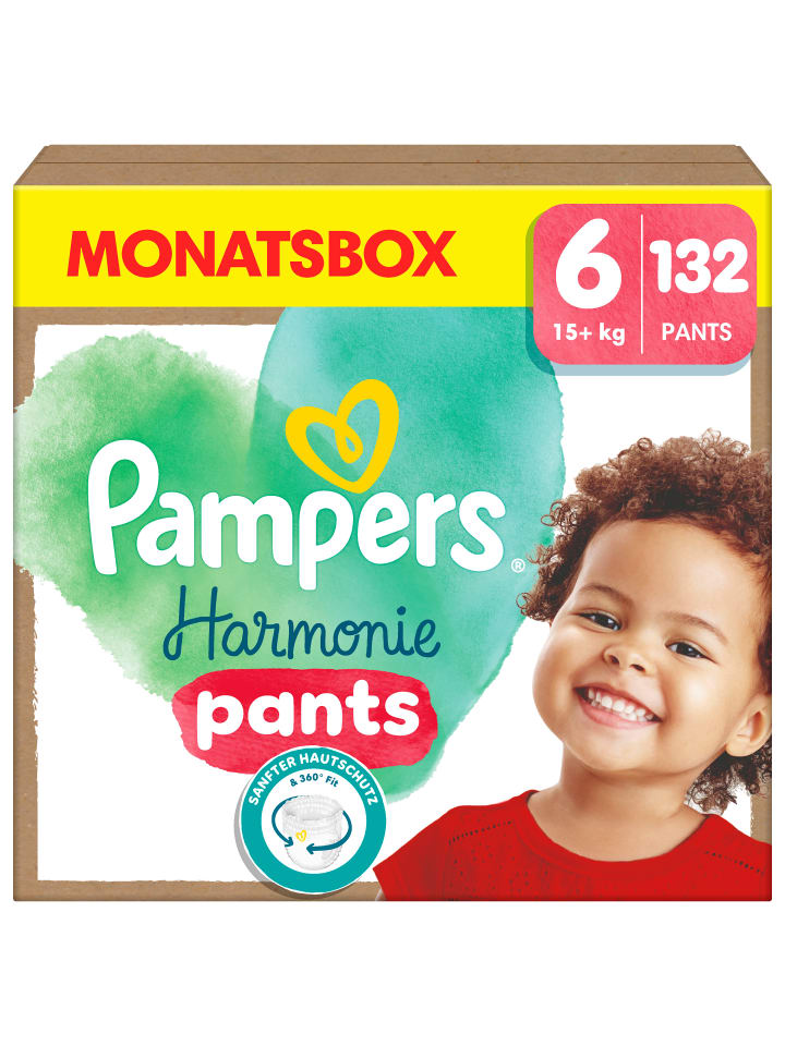 Pampers Pampers Harmonie Pants Größe 6, 132 Höschenwindeln, 15kg  günstig kaufen 6