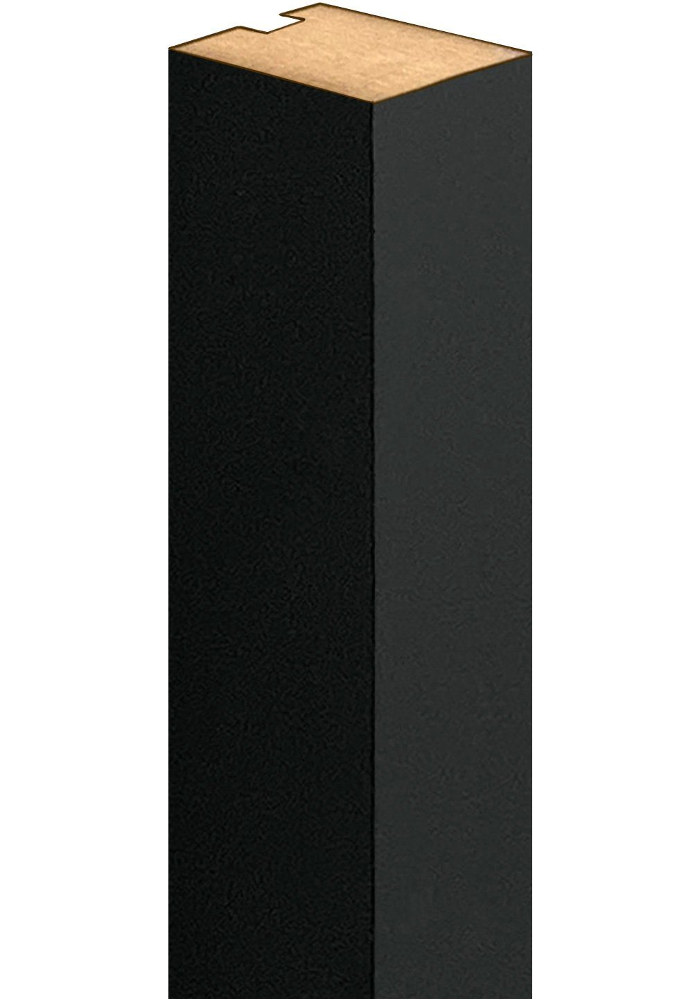 Clamaro Wandpaneel Lamellenwand, (12-tlg., Schwarz)