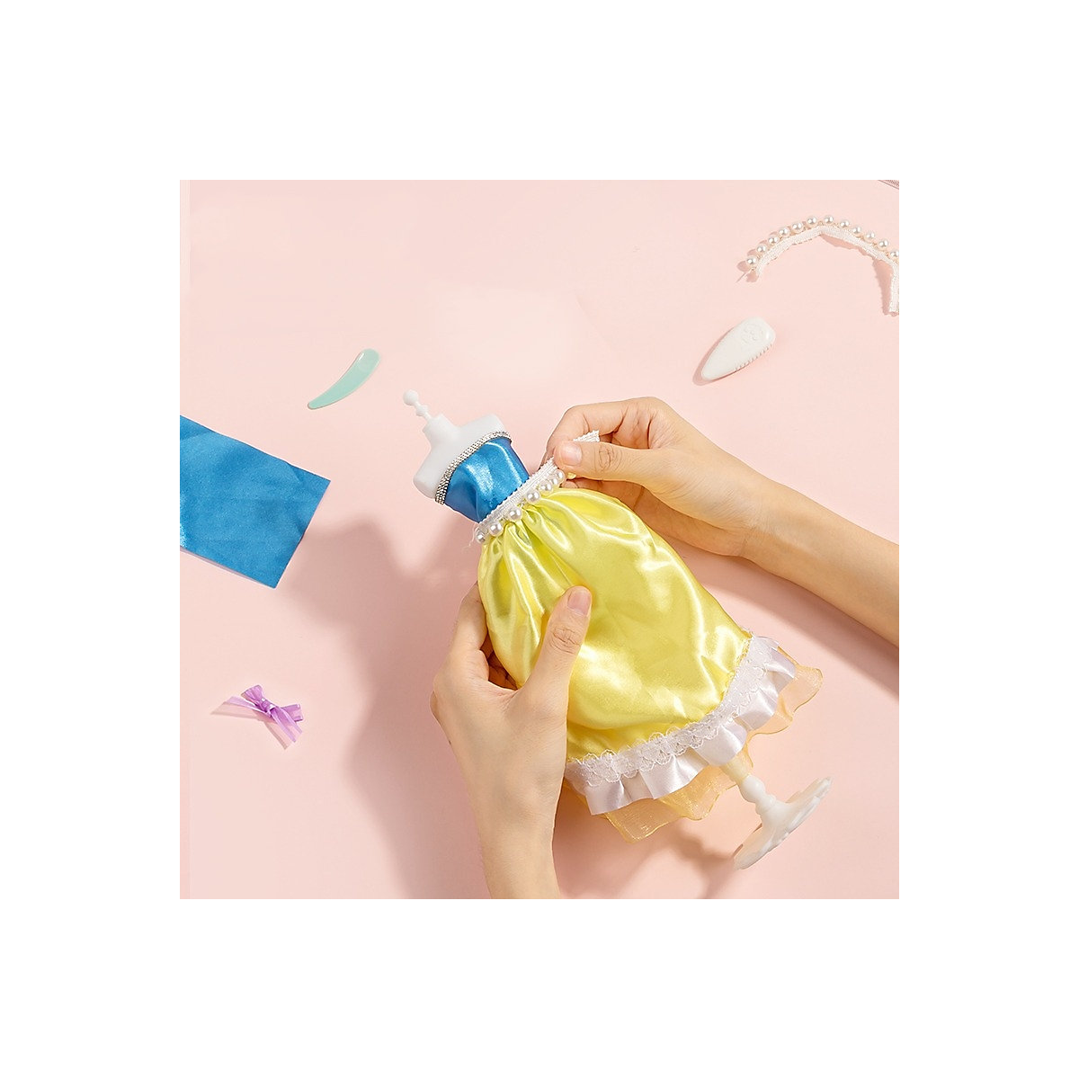 Dress Up Handgefertigtes Mode-DIY-Set für Kinder Kinderspielzeug Kostüm-Design-Spielzeugset