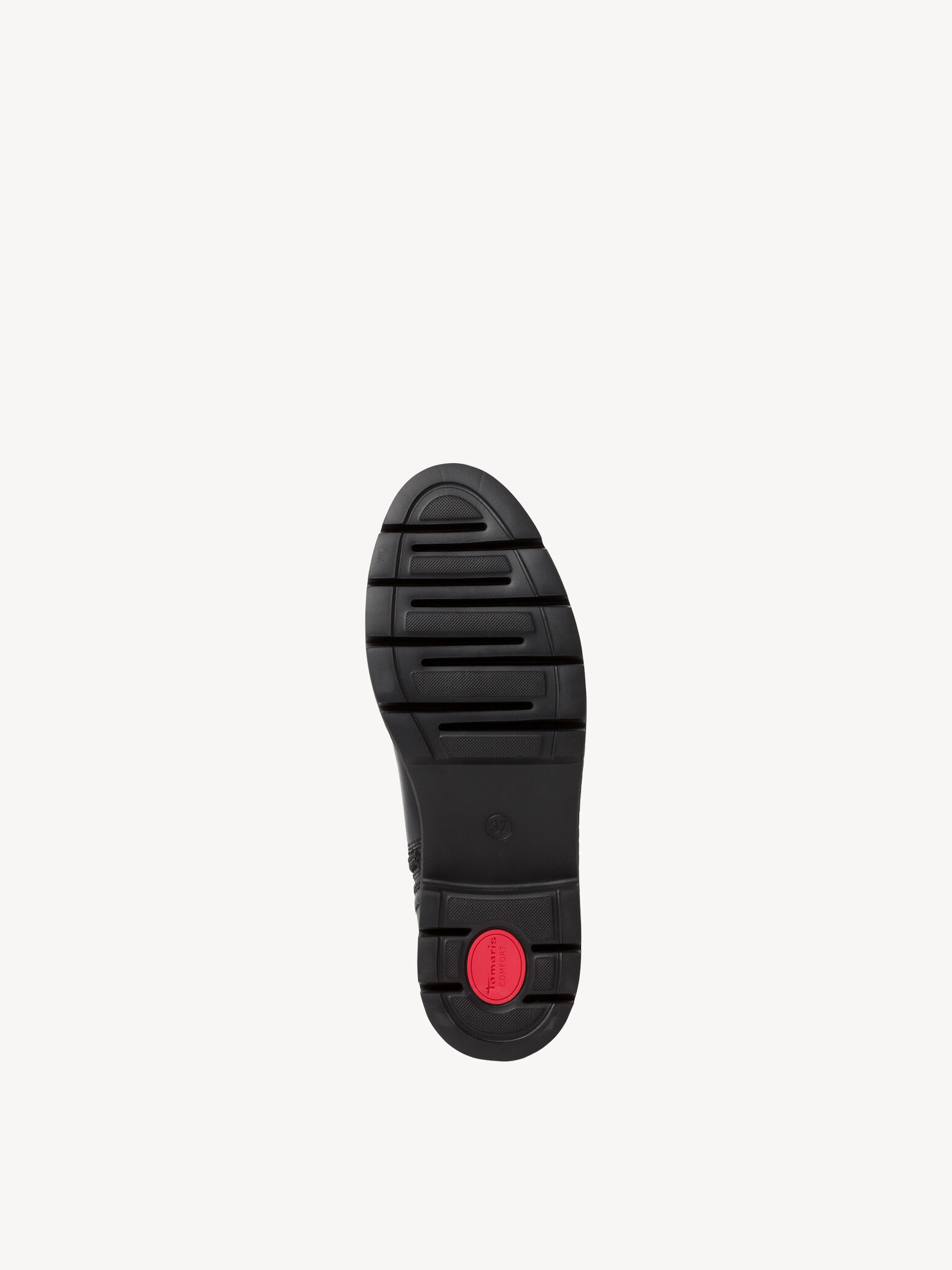 Bottine en cuir - noir