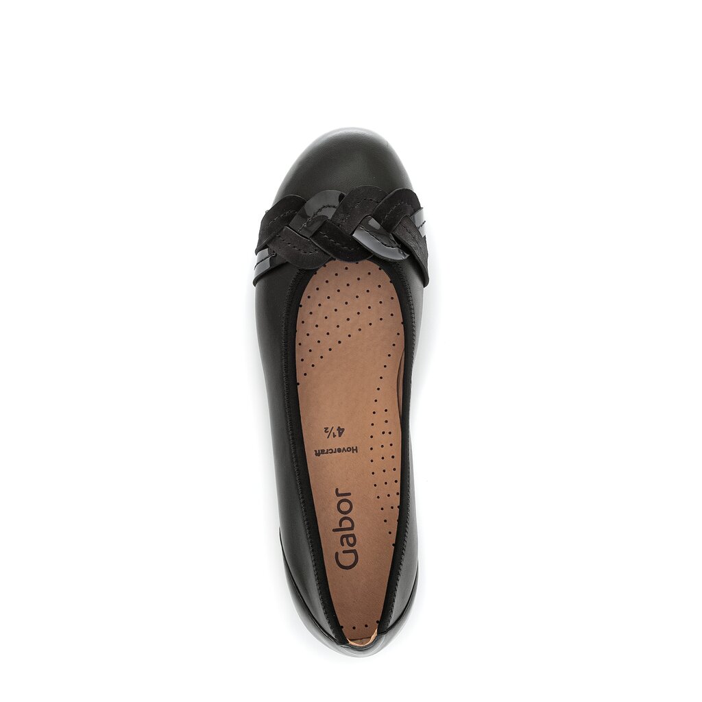 Gabor fashion Sportliche Ballerina schwarz