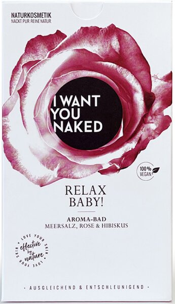 I Want You Naked Rose & Hibiskus Badezusatz