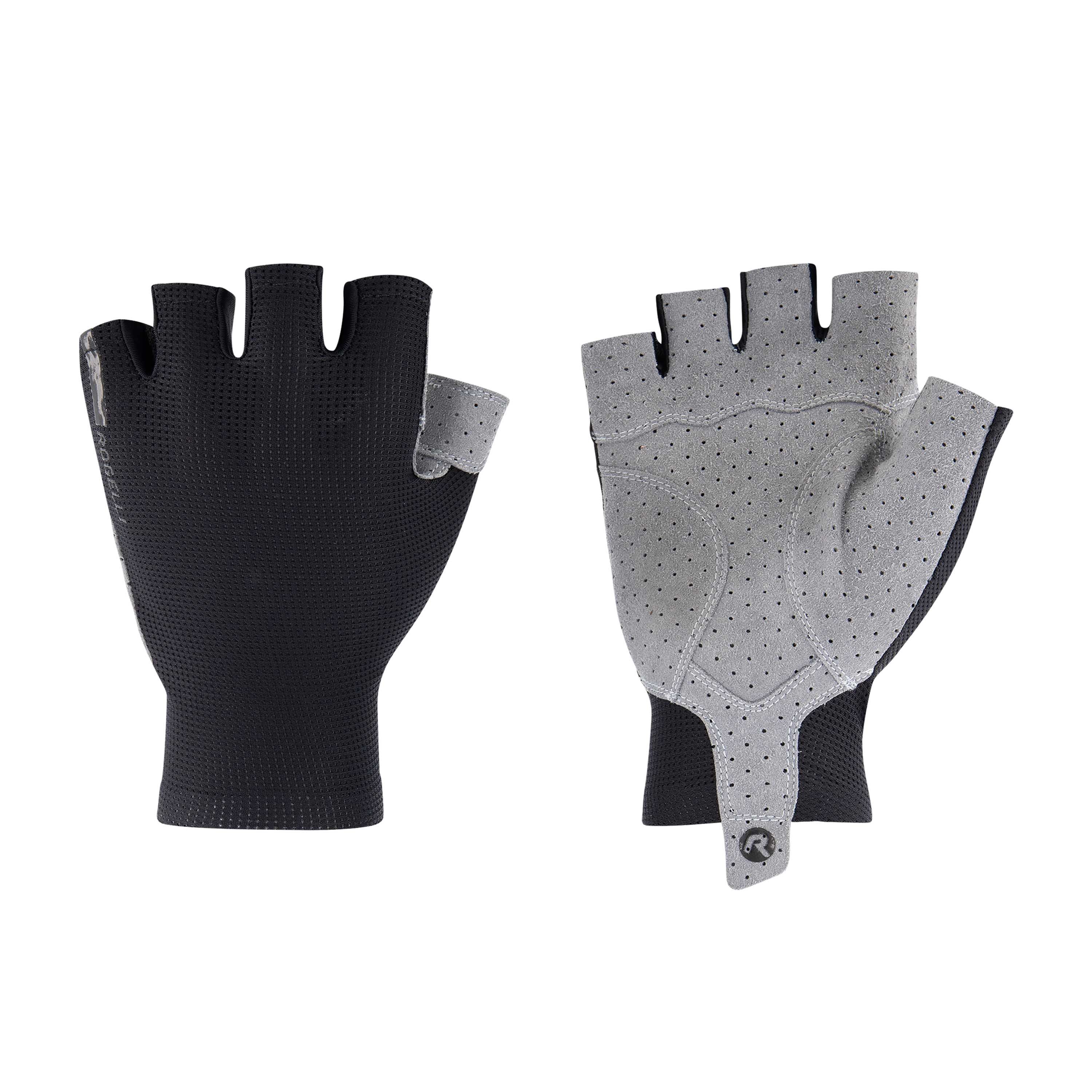 Rogelli Alpha Schwarz Herren Fahrradhandschuhe