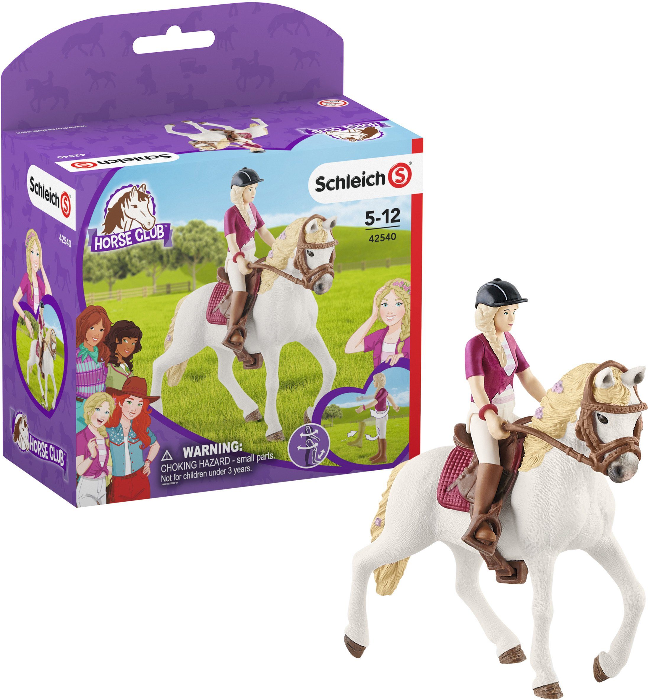 Schleich® Spielfigur HORSE CLUB, Sofia und Blossom (42540)