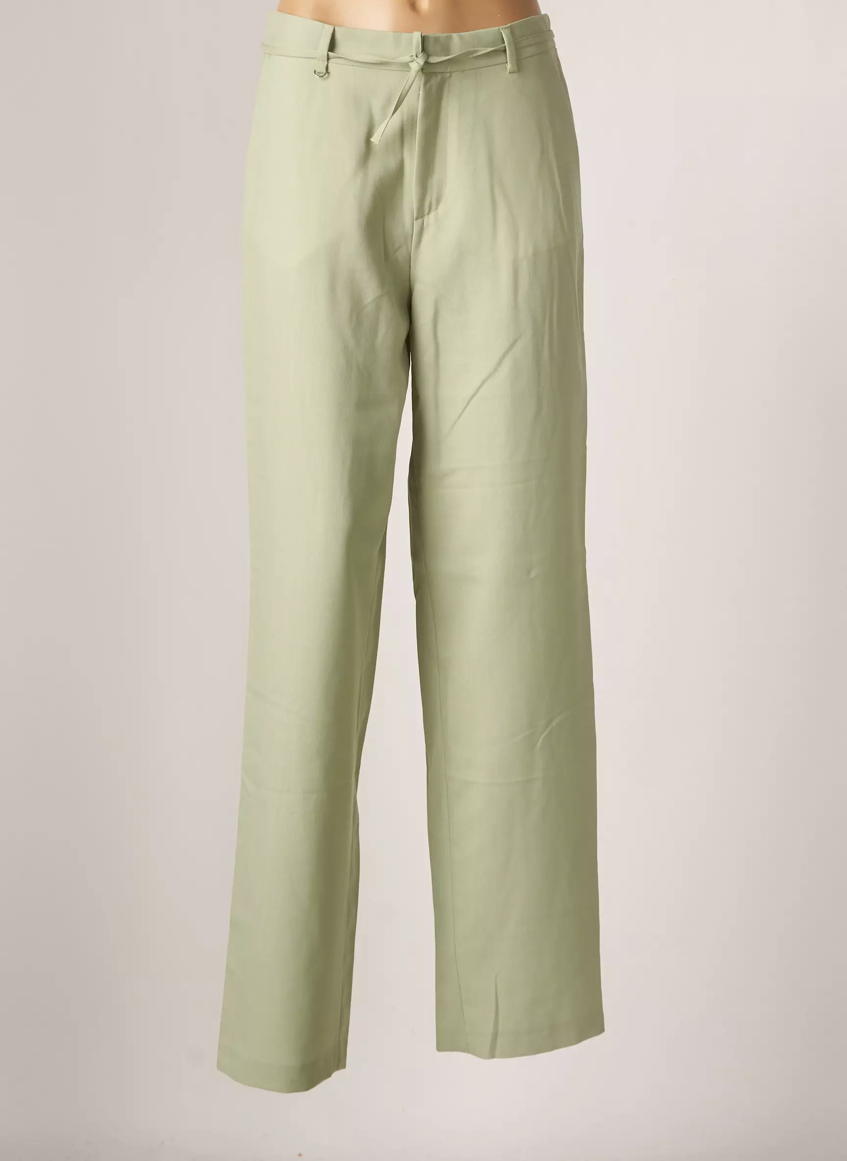 Roseanna Pantalons Droits Femme couleur vert