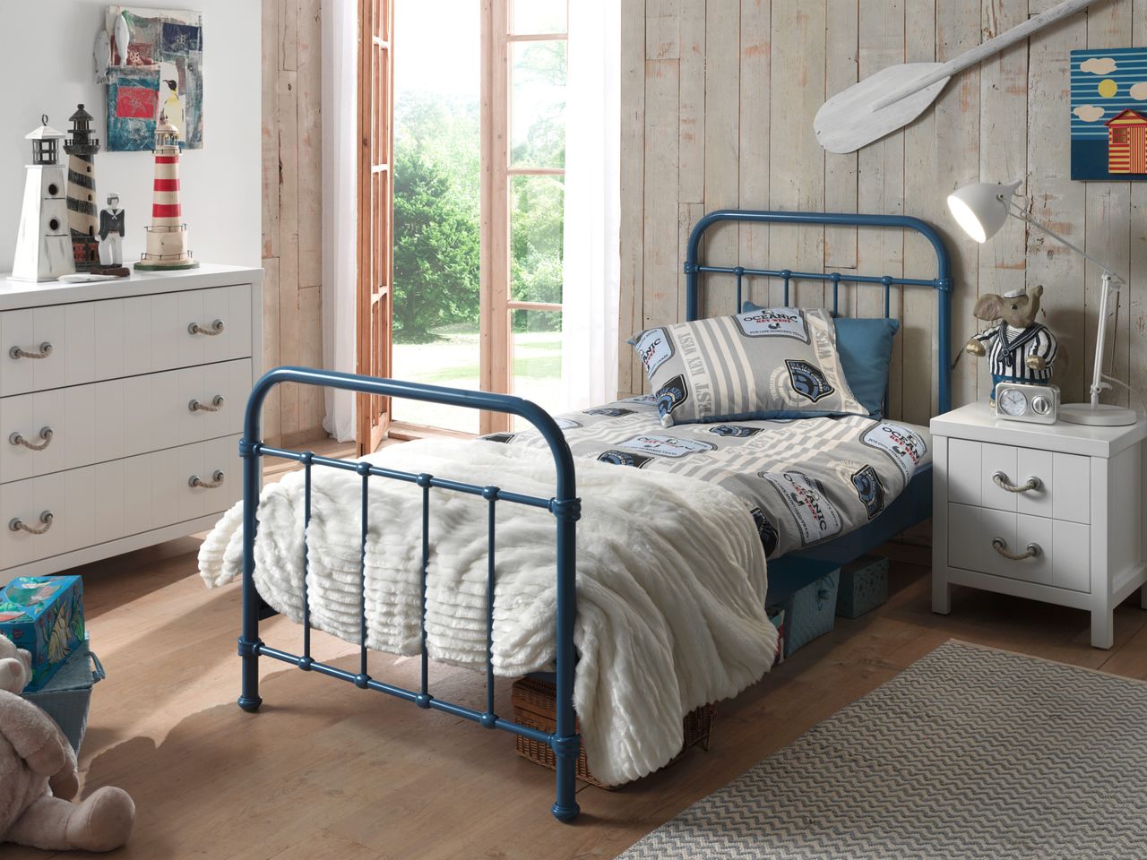 VIPACK Metallbett New York Liegefläche 90 x 200 cm