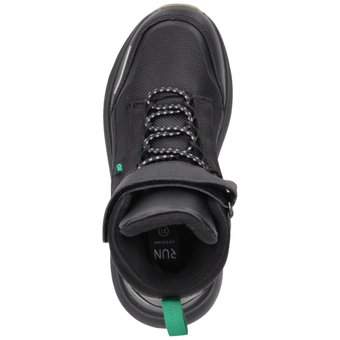 Run Lifewear Klett Boots in schwarz