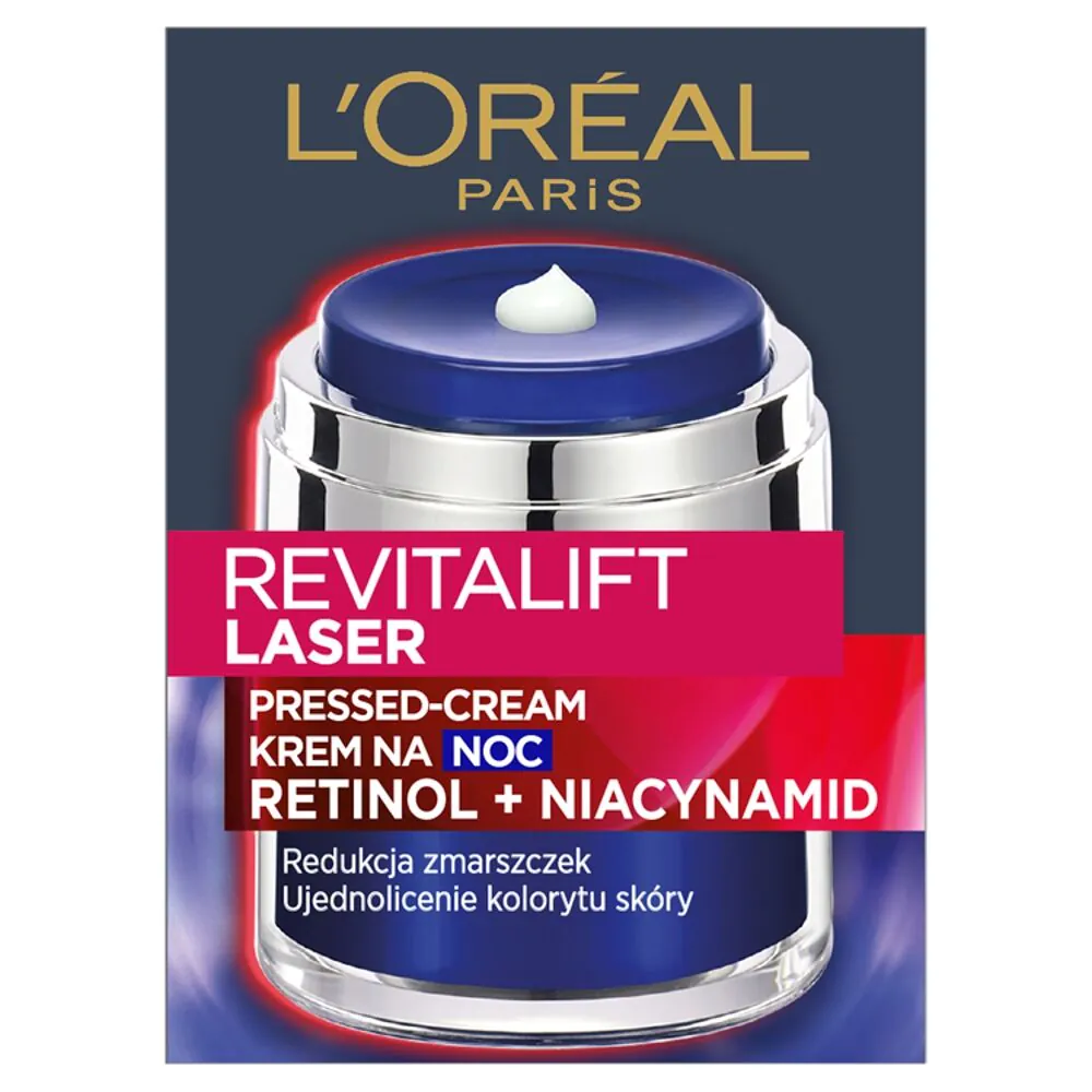 L'Oréal Paris Revitalift Laser noćna krema s retinolom i niacinamidom