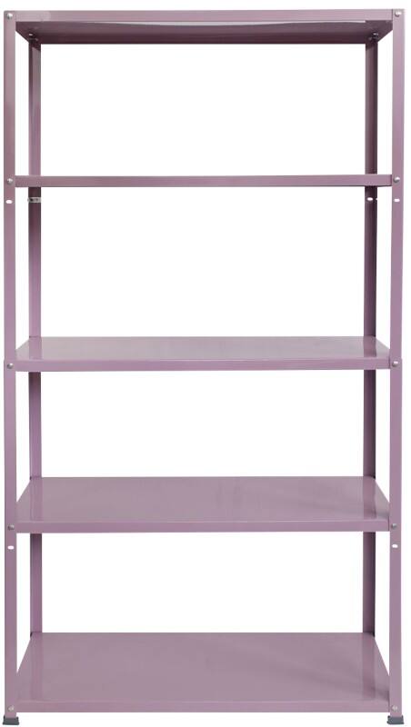 Office Marshal Buntregal Kleur 5 Böden Pastellviolett 1720 x 900 x 300 mm