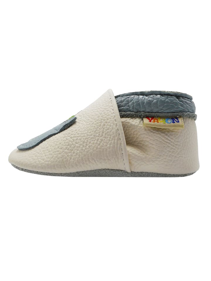 Yalion Leder-Krabbelschuhe 