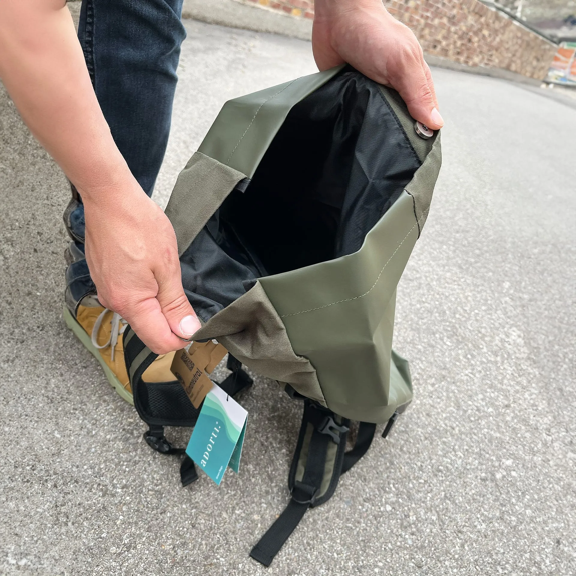 aporti Rolltop Anzio S - Oliv