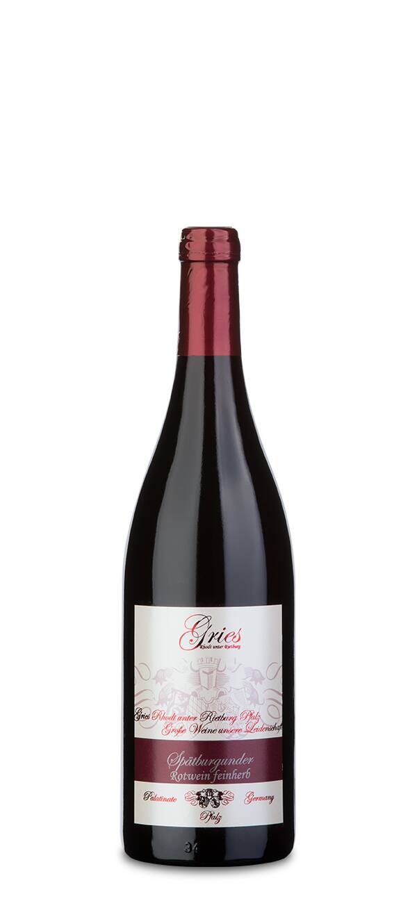 Weingut Gries Spätburgunder Rotwein feinherb Brillant 2021