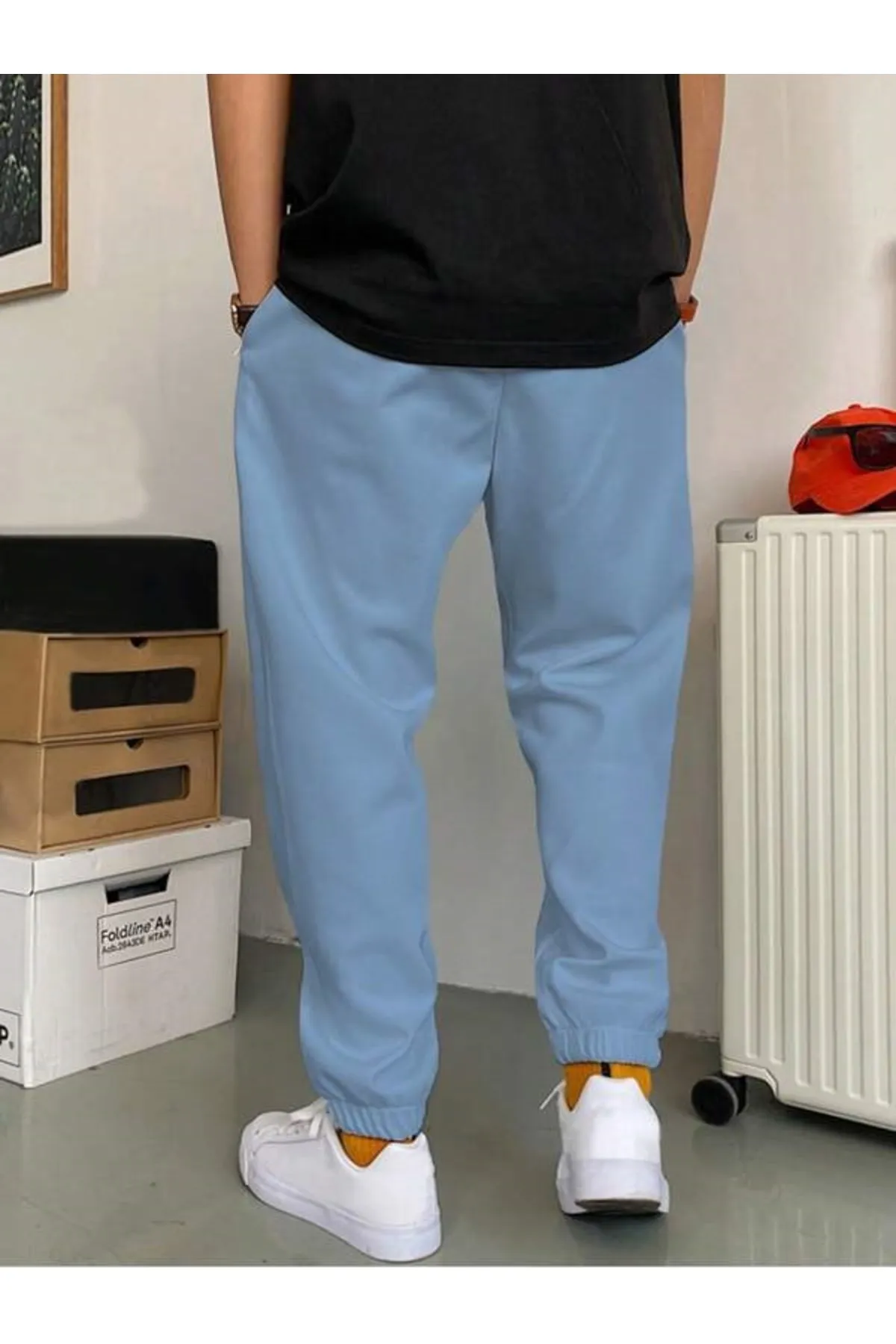 MOONBULL  Jogginghose - Blau - Relaxed