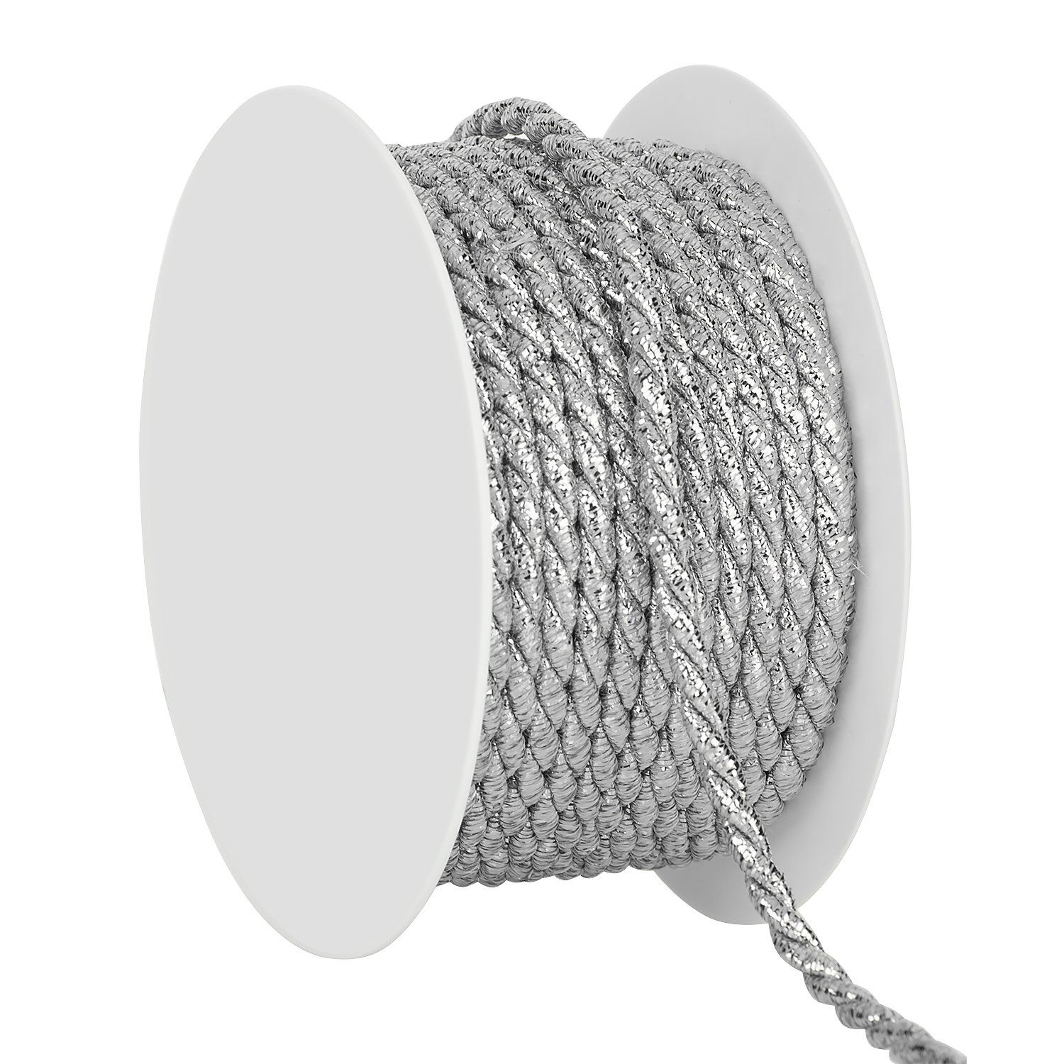 Kordel, silber, 4 mm, 10 m