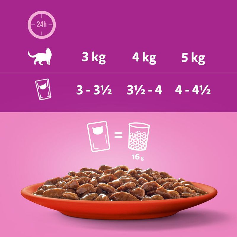 Multipack Whiskas 1+ Adult Frischebeutel 12 x 85 g