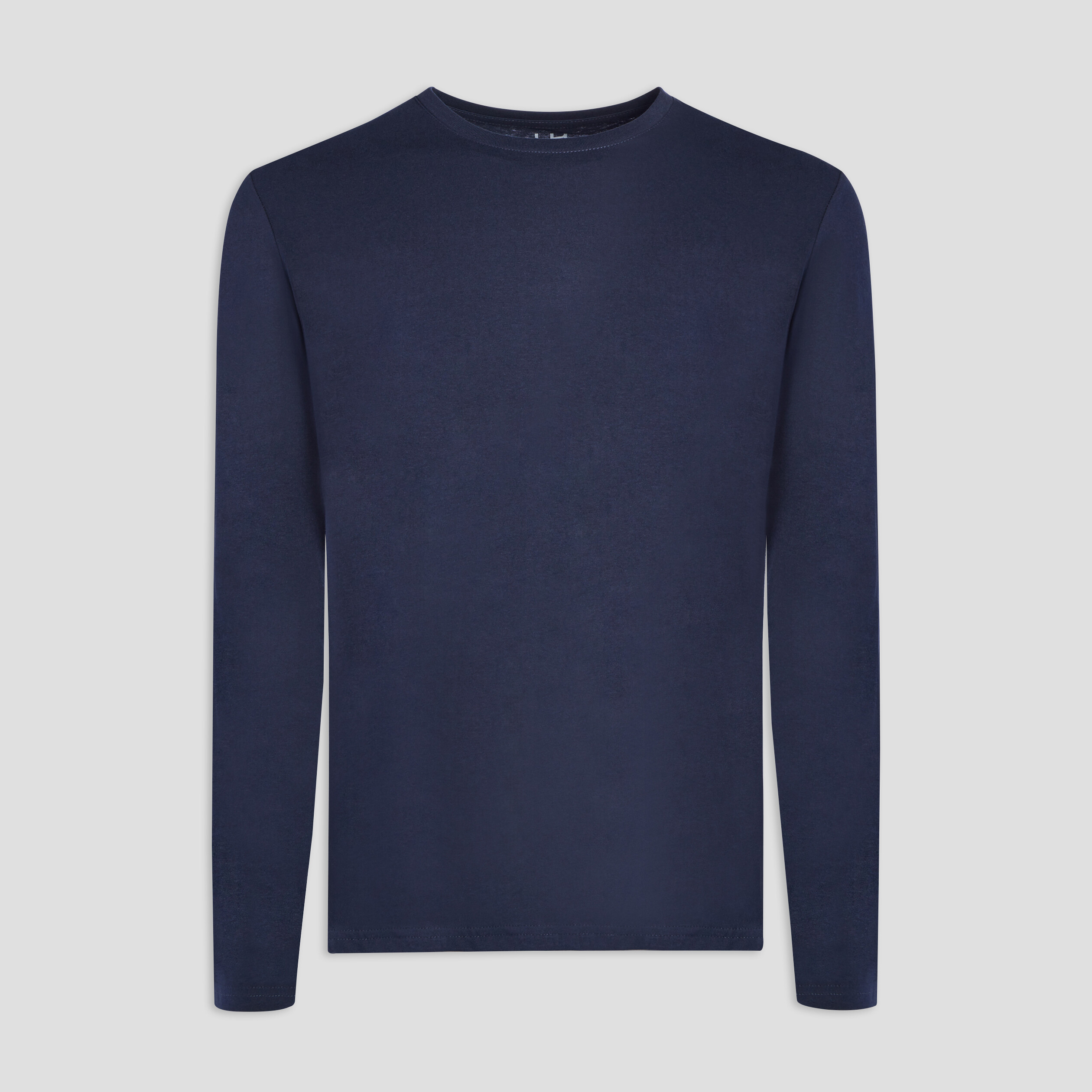 T-shirt manches longues bleu marine homme | La Halle