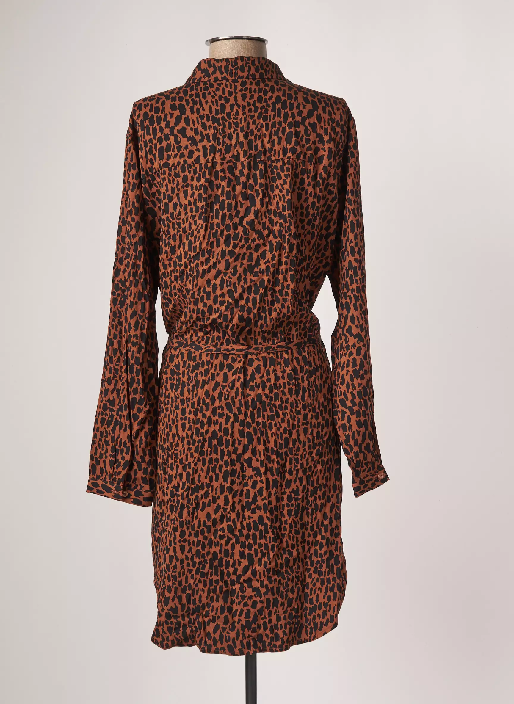 Vila Robes Mi Longues Femme couleur marron