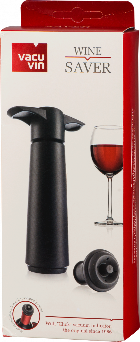 Vacuvin Weinpumpe mit 2 Weinstopper