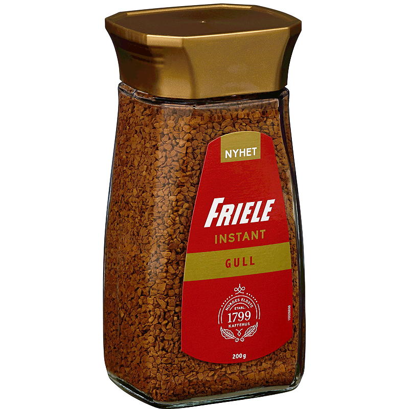 Friele Frysetørret kaffe Friele 200 g, Intstant Gull