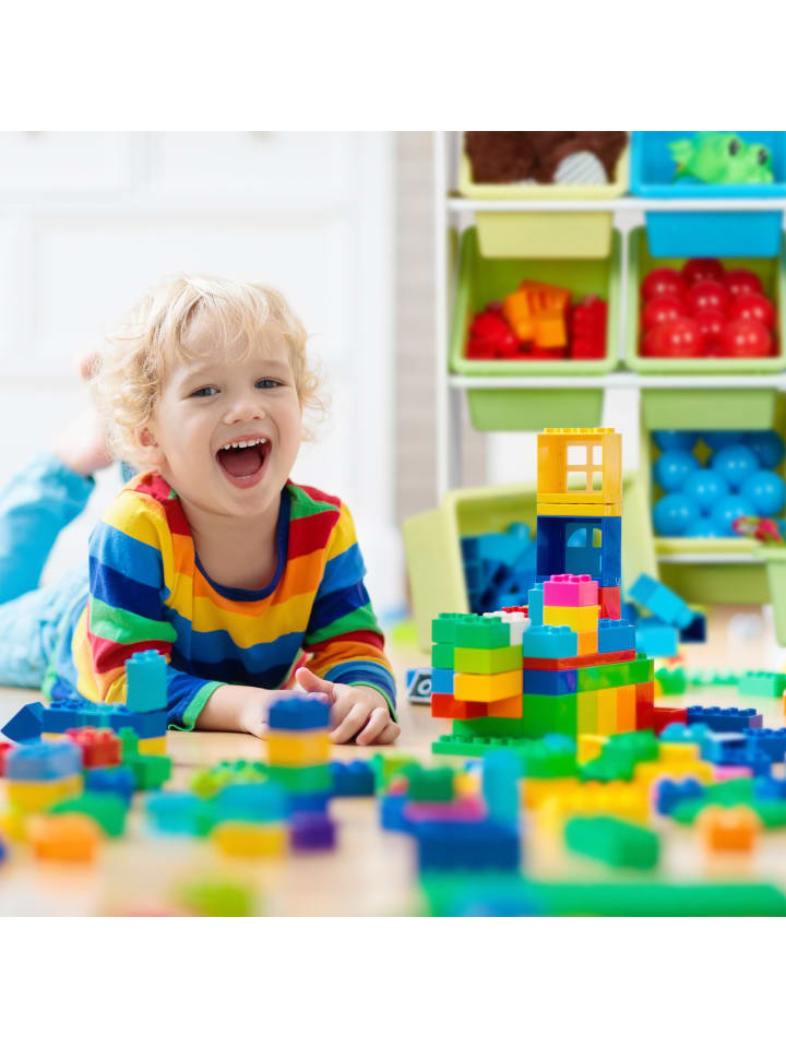 relaxdays Kinderregal Meerjungfrau in Bunt - (B)65 x (H)67 x (T)31,5 cm günstig kaufen onesize