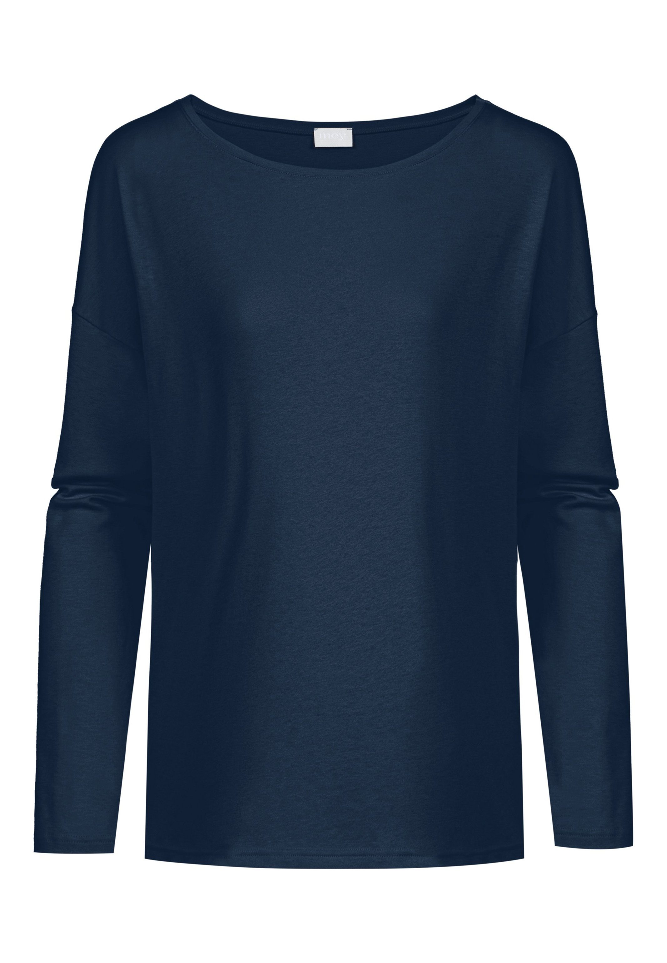 Mey Pyjamaoberteil Tessie (1-tlg) Schlafanzug Oberteil - Langarm-Shirt mit U-Boot-Ausschnitt