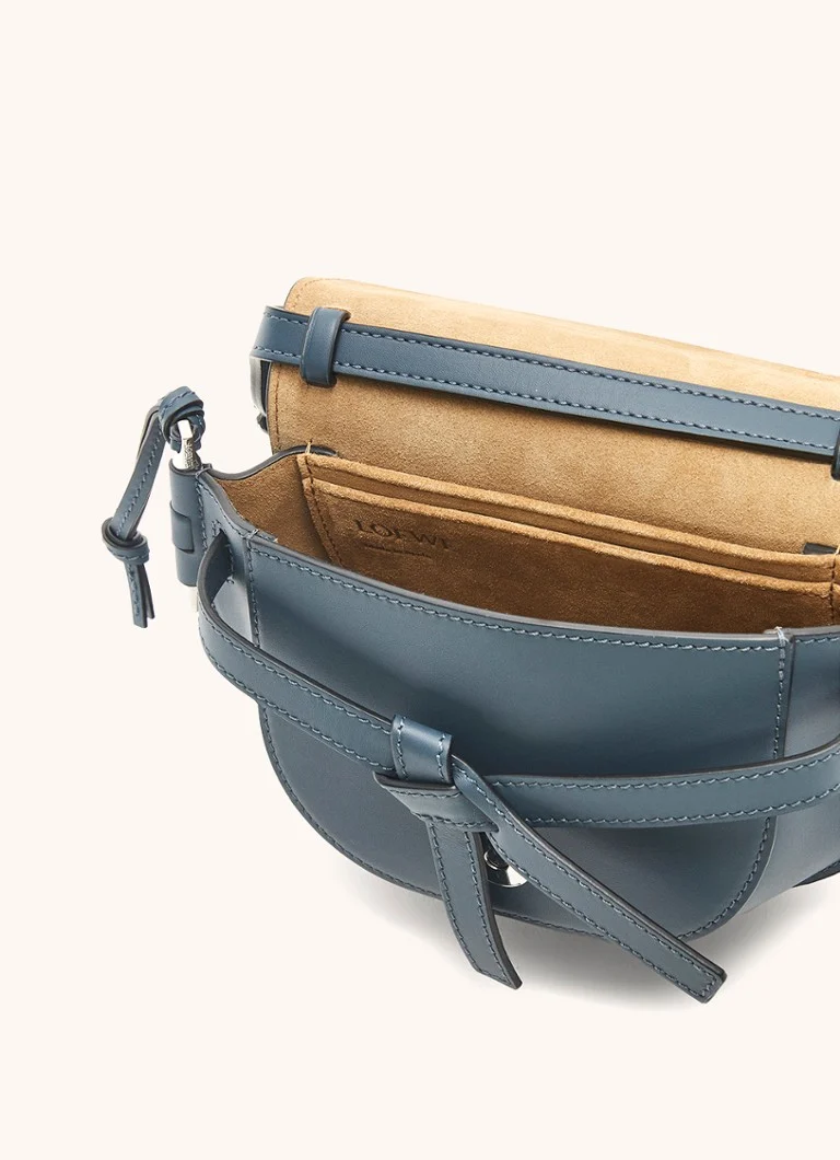 Sac banane double LOEWE Gate en cuir de veau