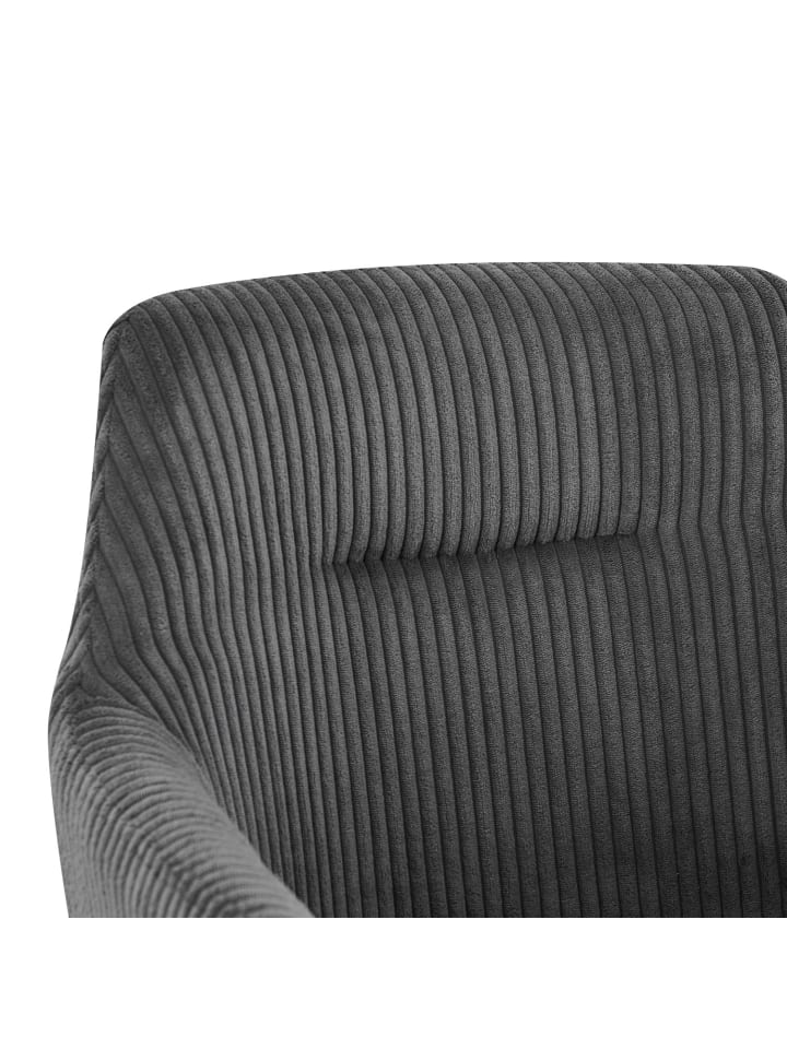 B&D Home 2er-Set: Esszimmerstuhl CYRUS in Dunkelgrau - (B)56 x (H)80 x (T)60 cm günstig kaufen onesize