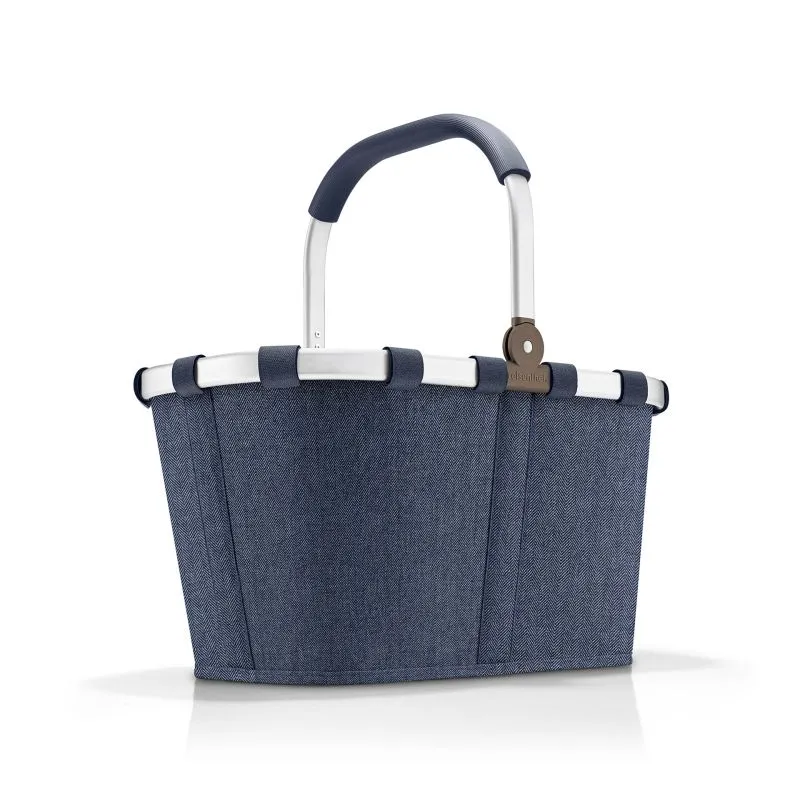 Reisenthel Carrybag Shopping 22 Liter - herringbone dark blue