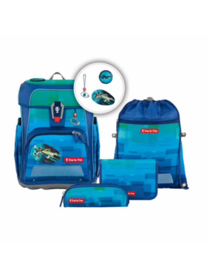 Step by Step Schulranzen für Erwachsene in blau in blau günstig kaufen O