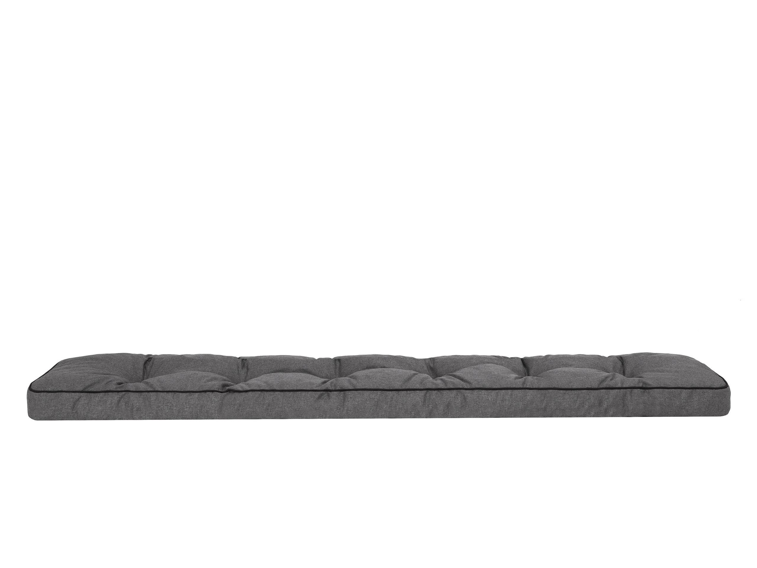 Bjird Bankauflage Auflage für Gartenbank 120x40, 120x50, 150x40, 150x50, 180x40, 180x50, UV-bestädig, wetterfest, 8 cm dicke Polsterung, Made in EU