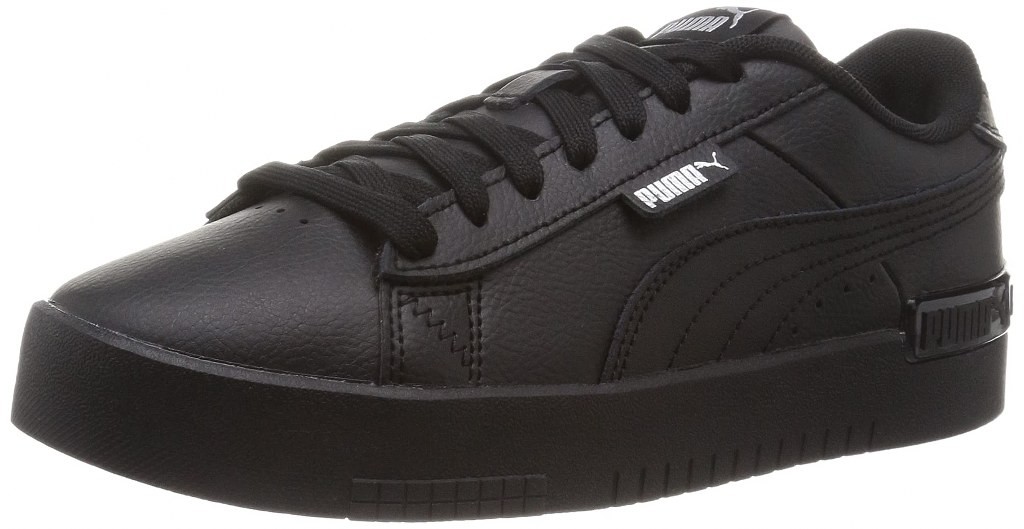 PUMA Freizeit Schnürer schwarz Platform Sneaker