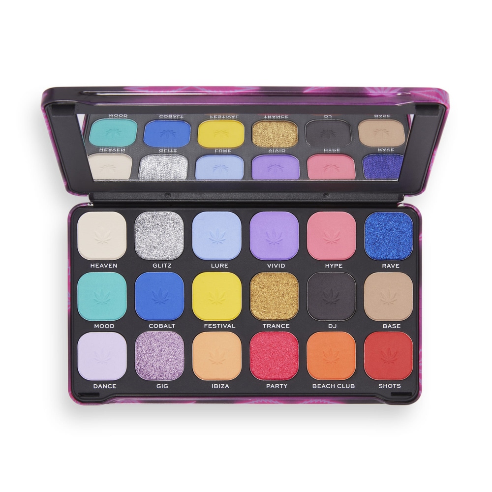 Revolution Revolution Good Vibes Hype Forever Flawless Shadow Palette Fard à paupières