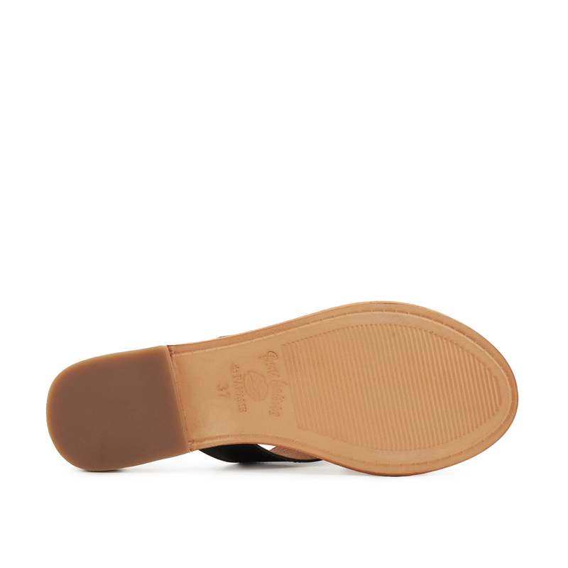 Sandales en cuir Marcella Noir