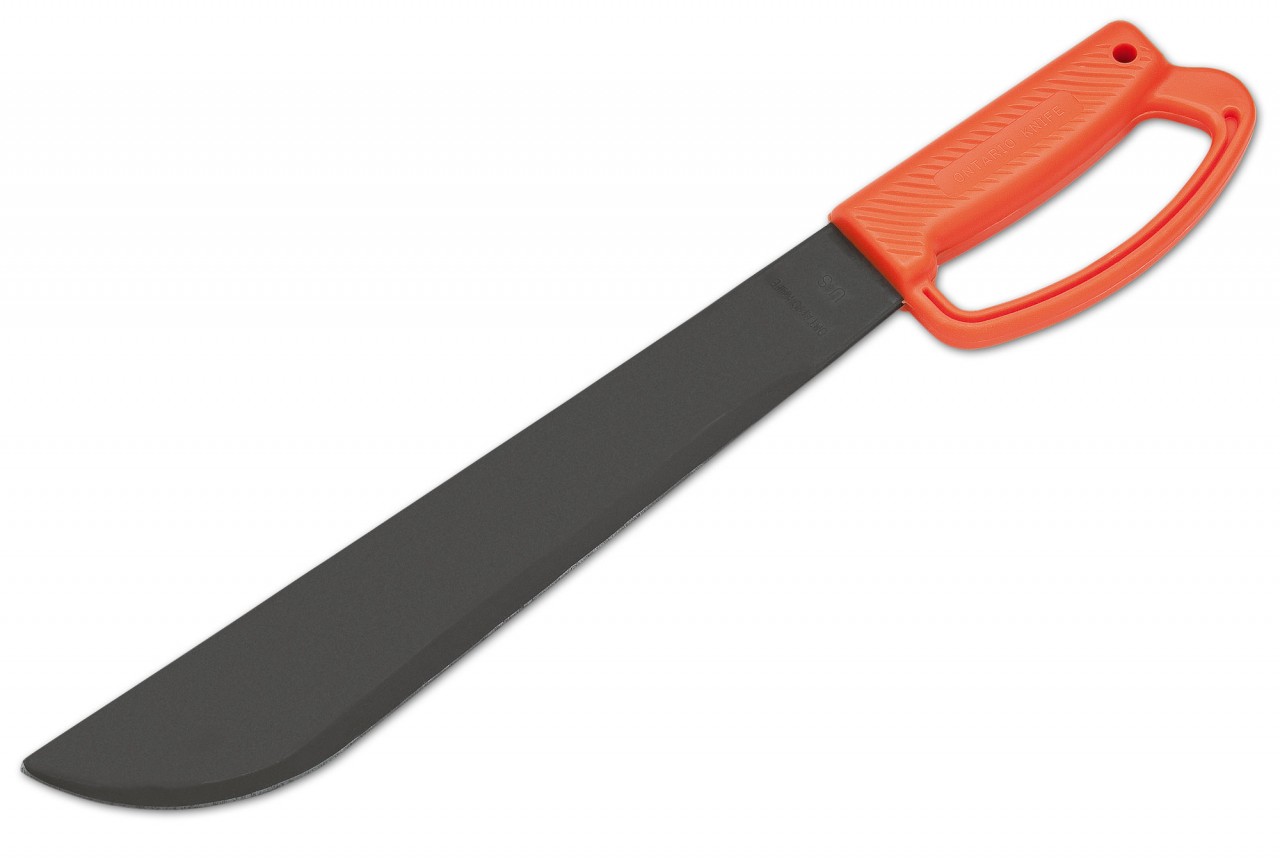 12 Orange D-Handle Machete