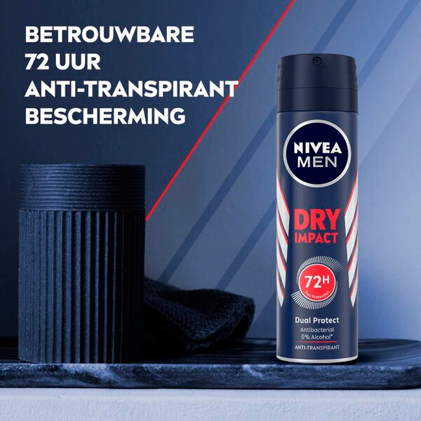 NIVEA Men Dry Impact izzadásgátló spray 150ml