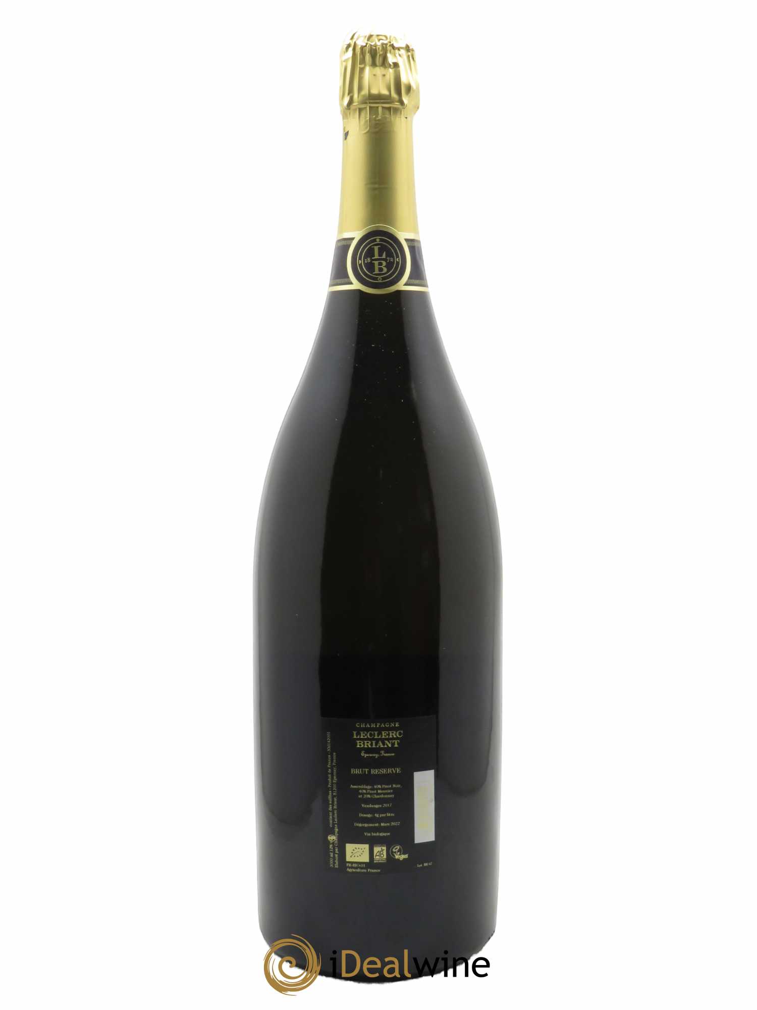 Brut Réserve Leclerc Briant   - Lot de 1 Double-magnum