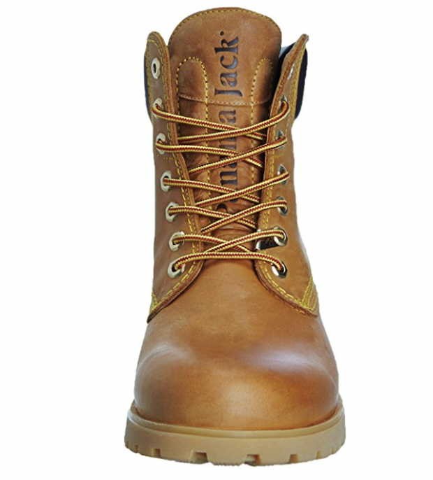 PANAMA JACK Schnür-Stiefeletten braun Napa Vintage