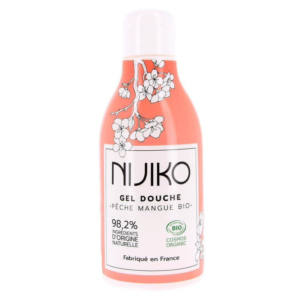nijiko Gel Douche Bio Pêche & Mangue Gel douche