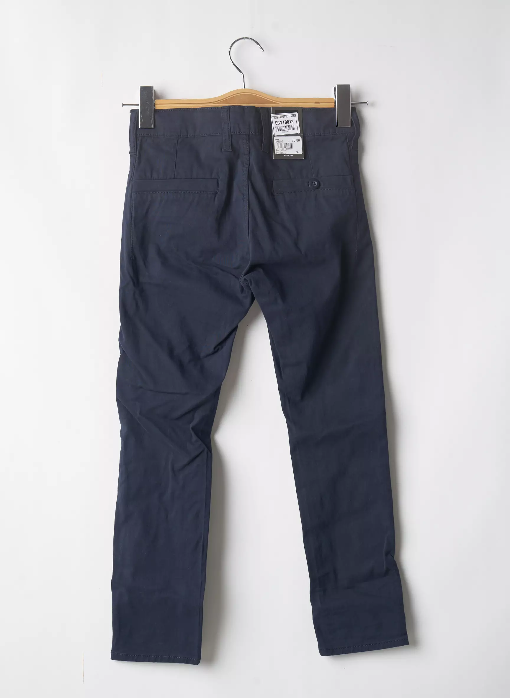 G Star Pantalons Slim Garcon couleur bleu