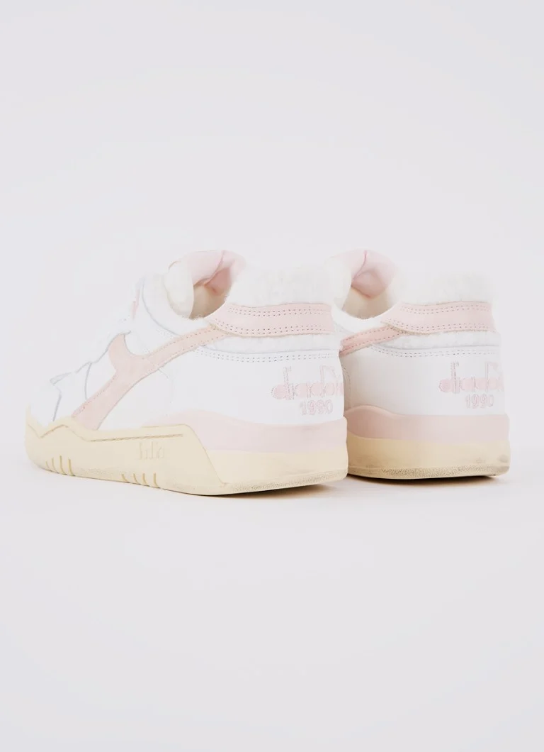 Buty sportowe skórzane Diadora B.560 Cherie z logo