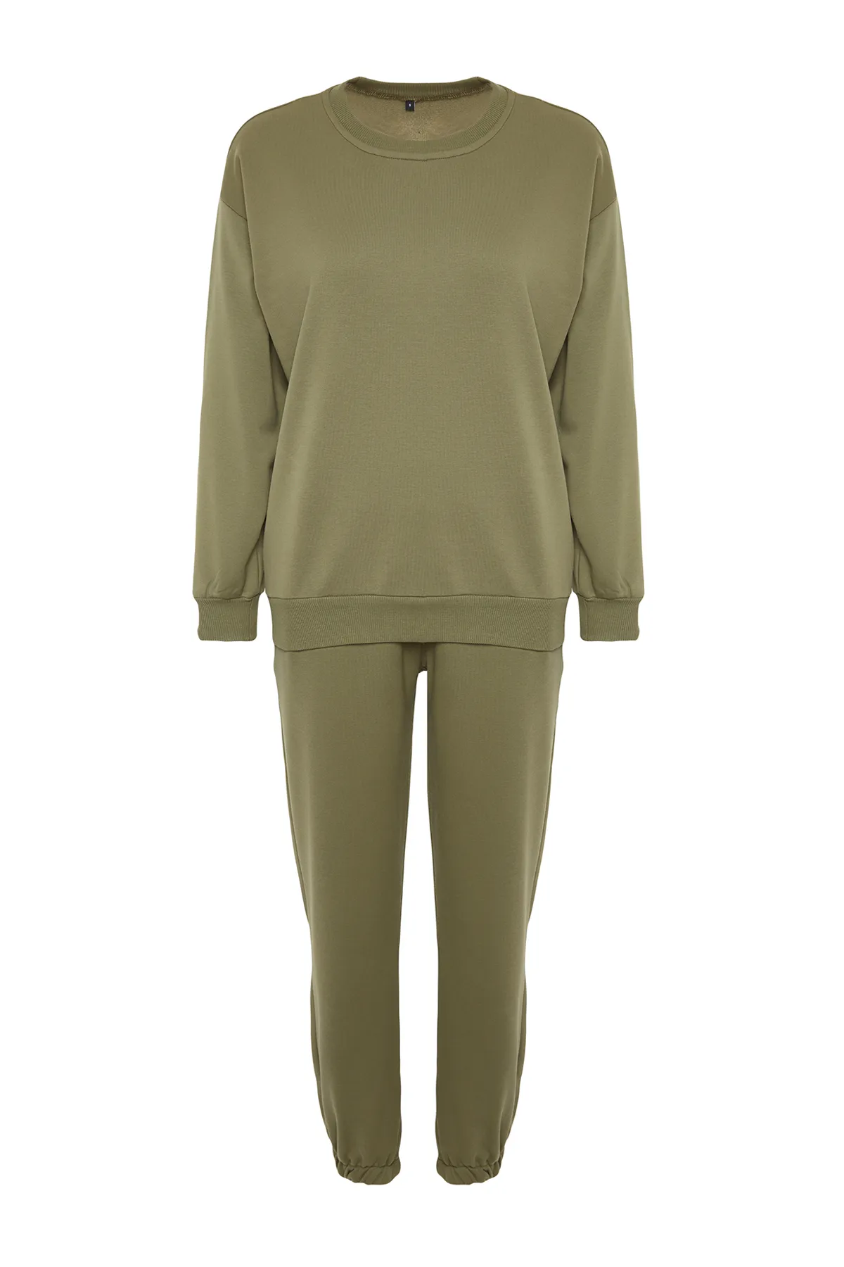 Trendyol Collection  Trainingsanzug - Khaki - Regular Fit
