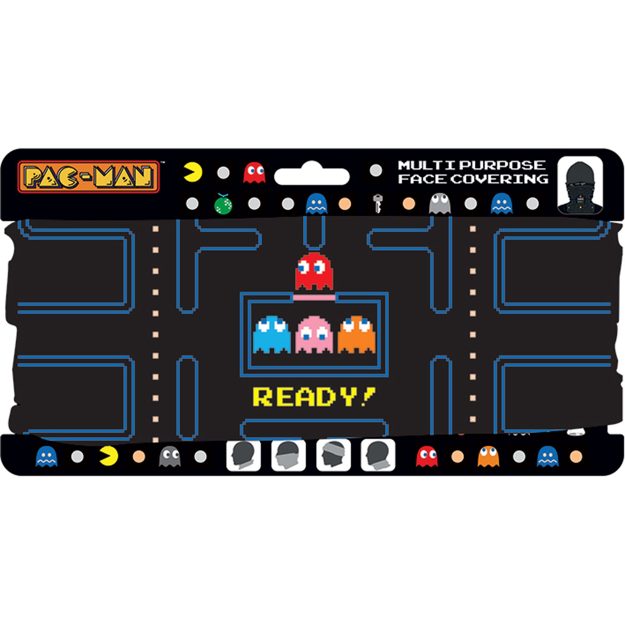 empireposter Multifunktionstuch Halstuch, Schlauchtuch - Pac-Man - Maze - Bandana - One Size