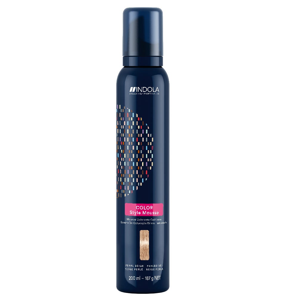 Indola Color Style Mousse Perl Beige 200 ml