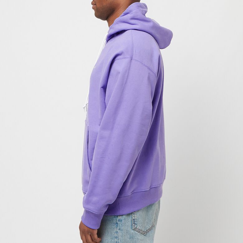 NIKE Solo Swoosh French Terry Pullover Hoodie space purple/white