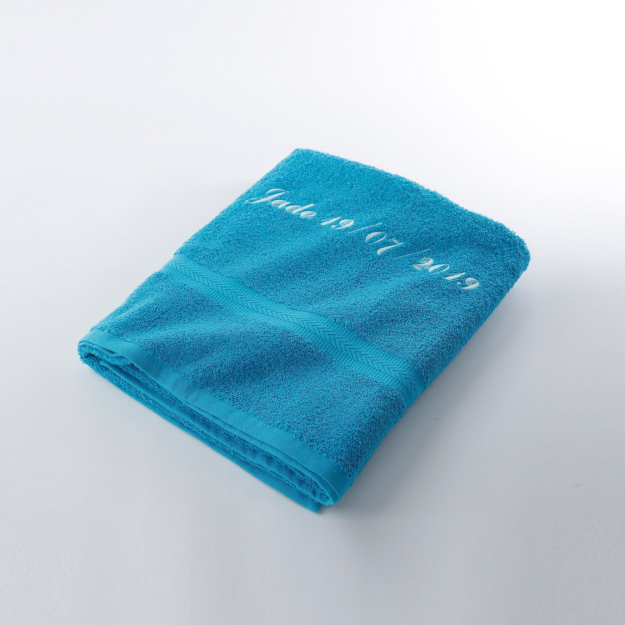 Serviette éponge personnalisable confort moelleux