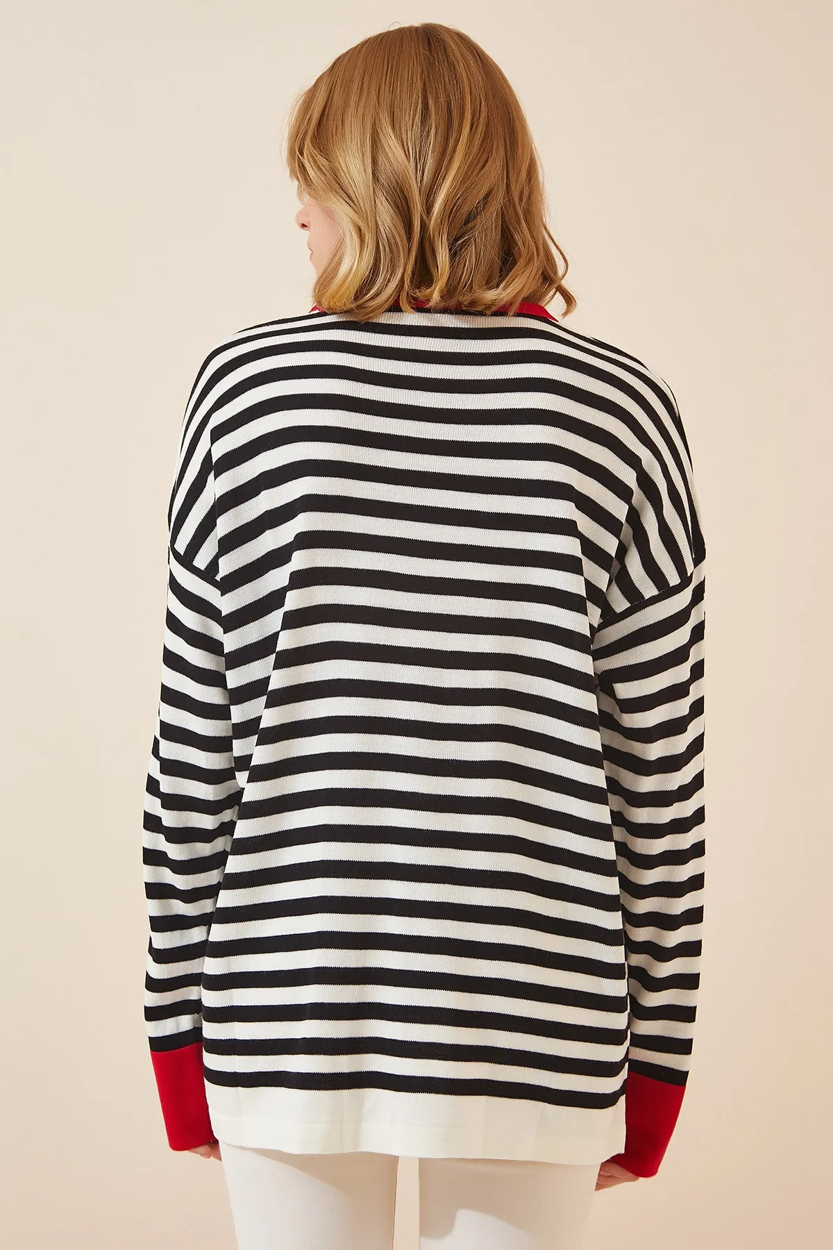 Happiness İstanbul  Pullover - Schwarz - Oversized