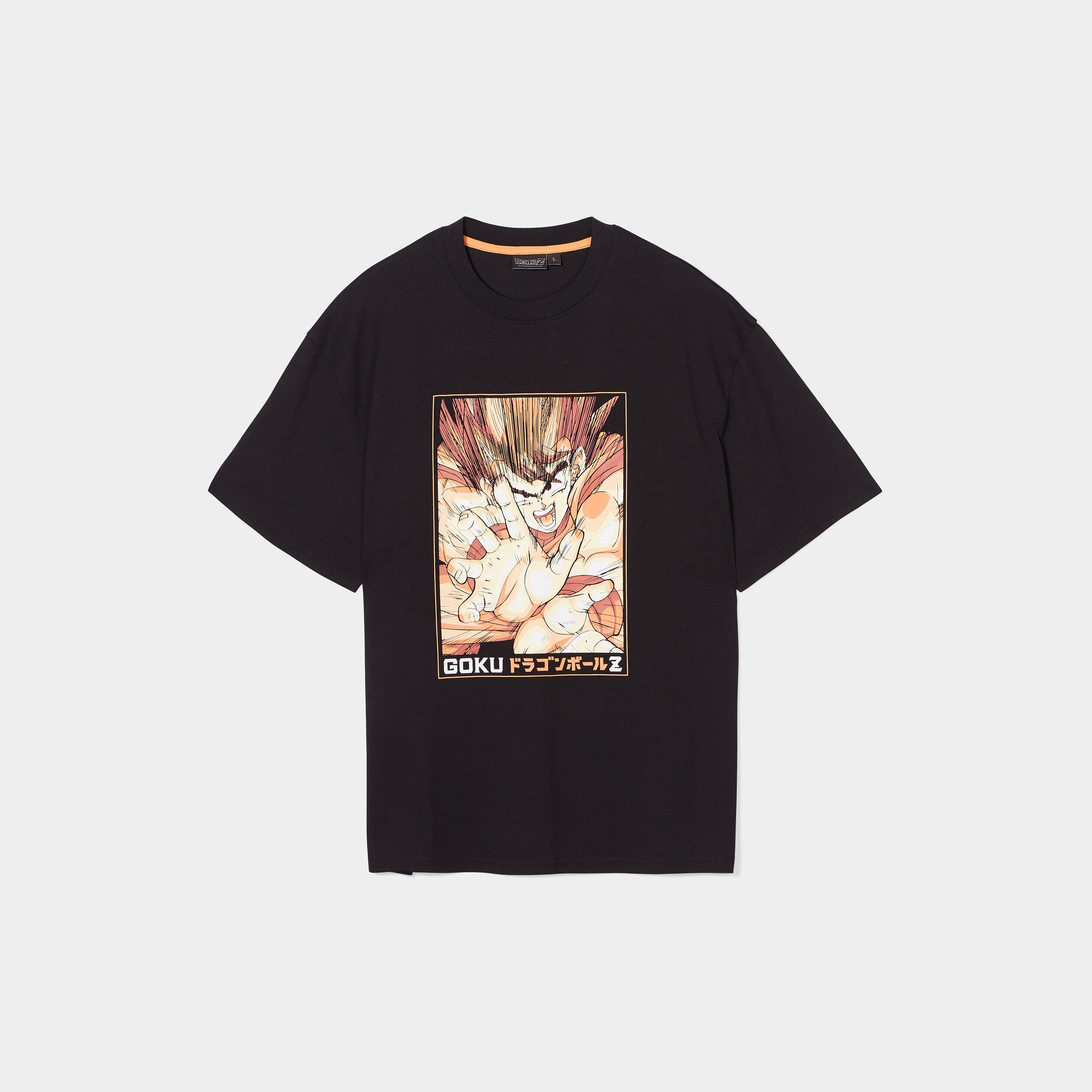 T-shirt manches courtes Dragon Ball Z noir homme | La Halle