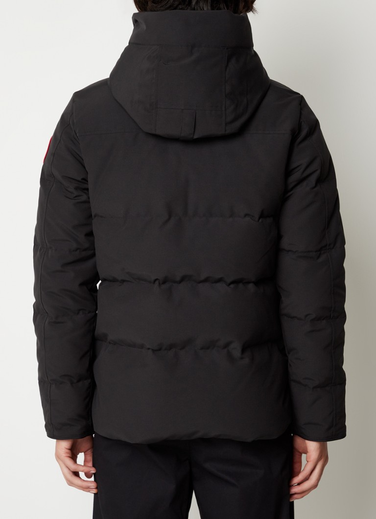Canada Goose MacMillan prošivena parka s punjenjem od paperja i kapuljačom