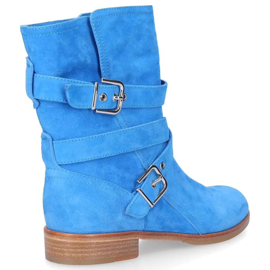 Gianvito Rossi - Stiefel GN7003 Veloursleder - blau