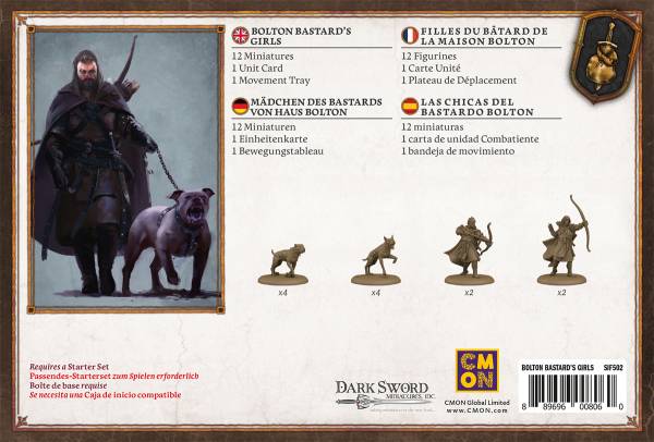 A Song of Ice & Fire - Bolton Bastard`s Girls (Mädchen des Bastards von Haus) (Erw.)